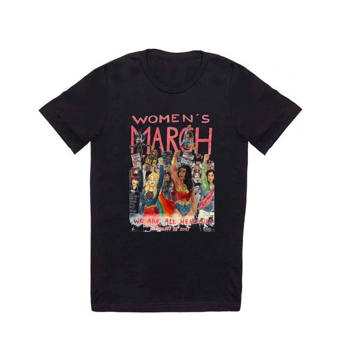 Women's March 2017 T Shirt
