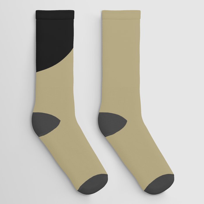 Number 3 (Black & Sand) Socks