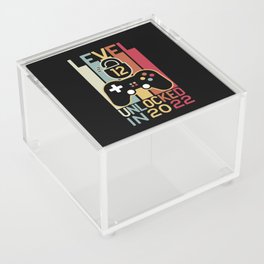 Level 12 unlocked in 2022 gamer 12th birthday gift Acrylic Box