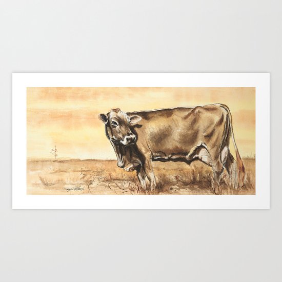 Jersey Art Print