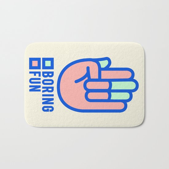 BORING N0.1 Bath Mat