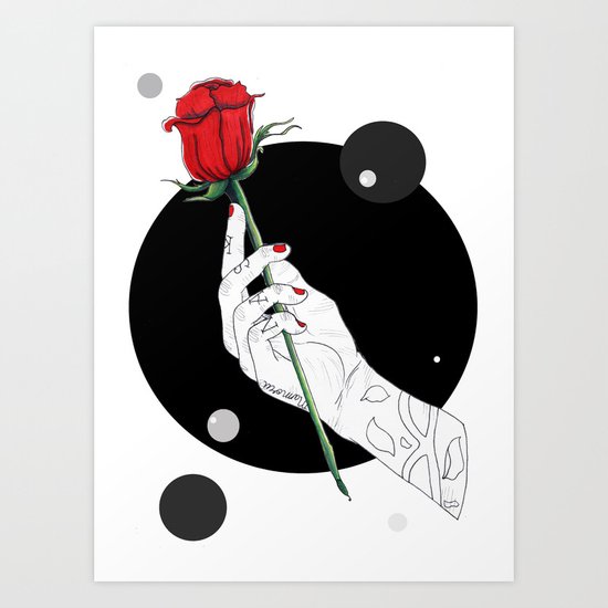 Tuxedo Mask Art Print