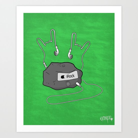 iRock Art Print