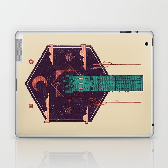 The Tower Azure Laptop & iPad Skin