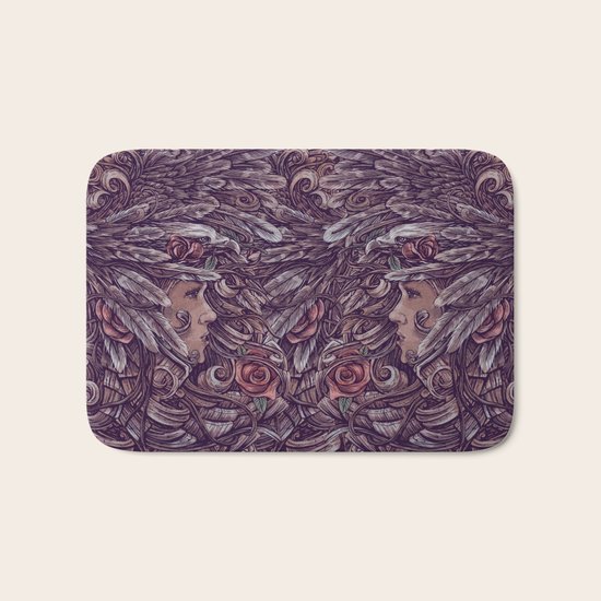 Rose Bath Mat