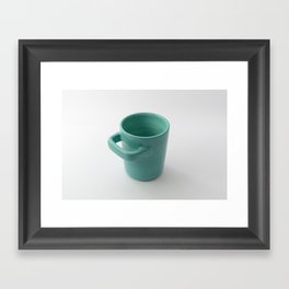 The Uncomfortable mug Framed Art Print