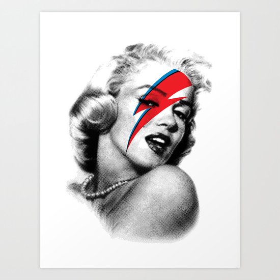 Marilyn Sane Art Print