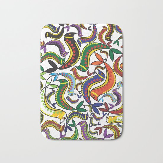 Pattern U Bath Mat