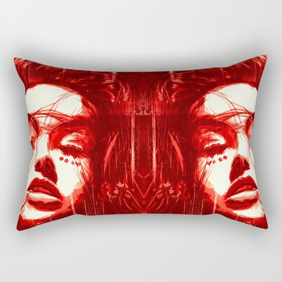 Queen of Diamond Rectangular Pillow