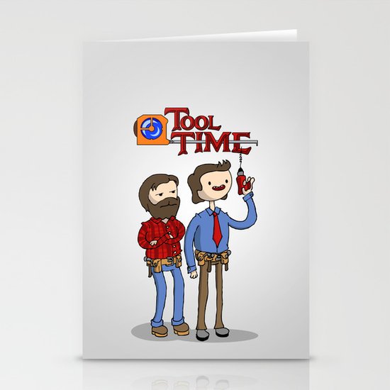 tool time. Stationery Cards