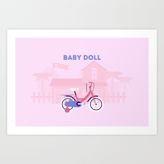 Baby Doll Art Print