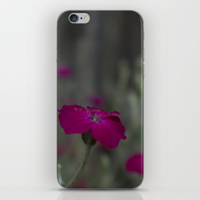 Deep Pink Flower iPhone Skin