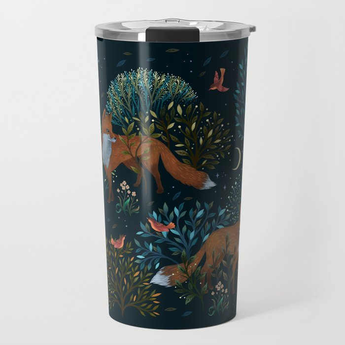 Forest Foxes Travel Mug