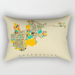 Los Angeles Rectangular Pillow