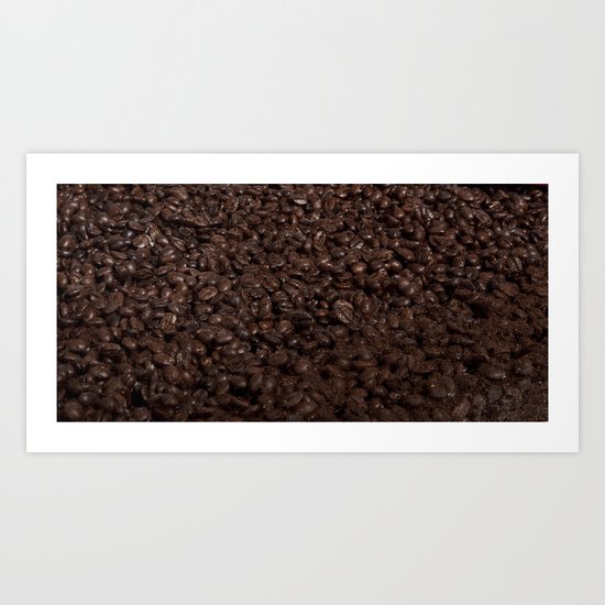 Coffee Beans Art Print