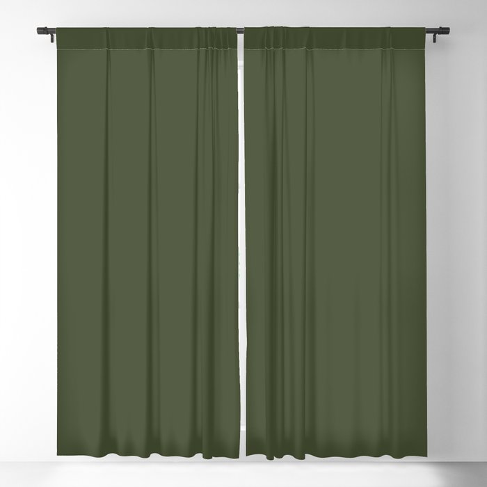 Cedar Creek ~ Moss Green Blackout Curtain