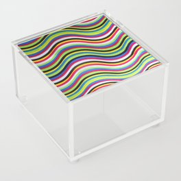 Wave Pattern Design Acrylic Box
