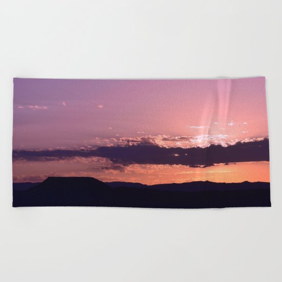 Southwest Sunrise - III Beach Towel