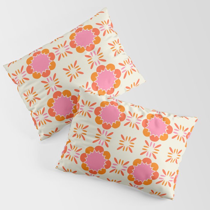 Sixties Tile Pillow Sham