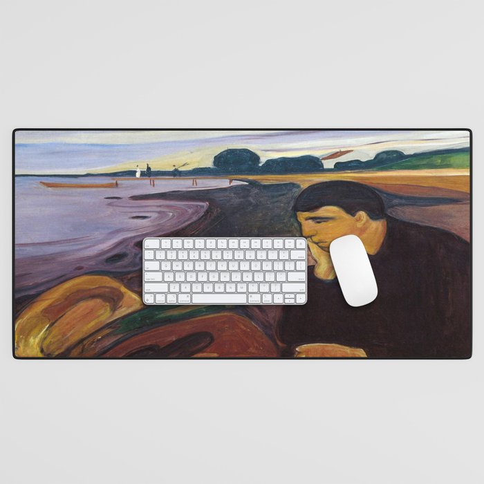 Edvard Munch , Melancholy Desk Mat