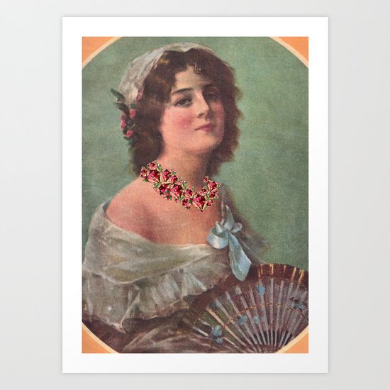 Josephine's Diamonds Art Print
