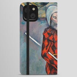 Paul Cezanne - Harlequin iPhone Wallet Case