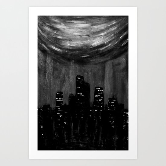 City Of Ashes Art Print