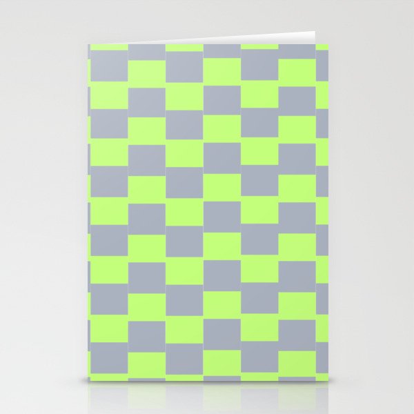 4  Abstract Grid Checkered 220718 Valourine Design  Stationery Cards