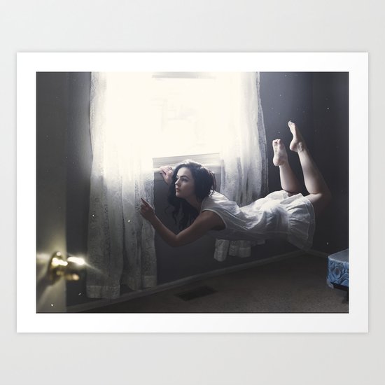 GLITTERED DREAMS Art Print