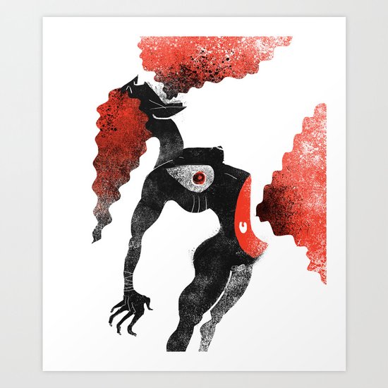 The Harpy Art Print