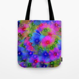 SPIRAL_FLOWER Tote Bag