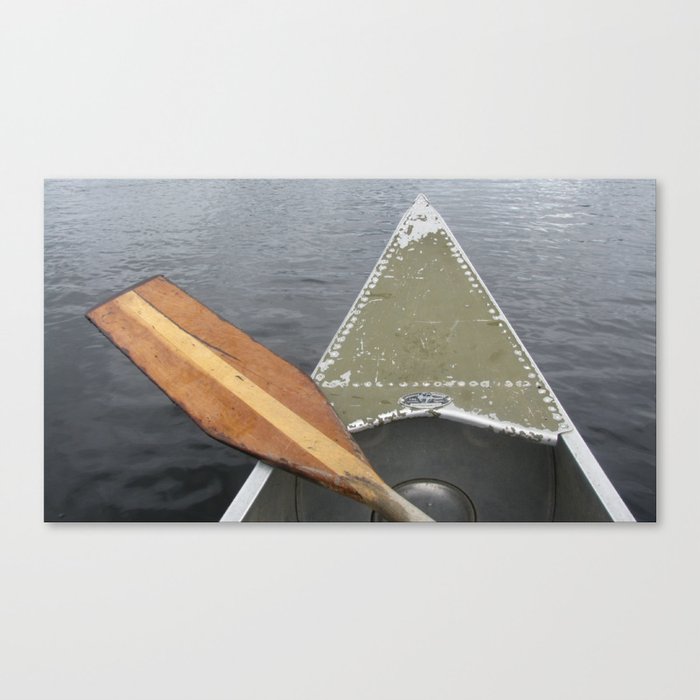 USA - MINNESOTA - Canoe ride Canvas Print