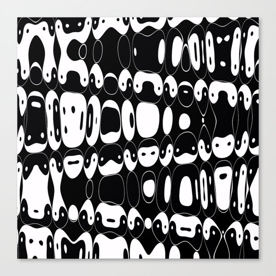 Yin Yang mix (b) Canvas Print
