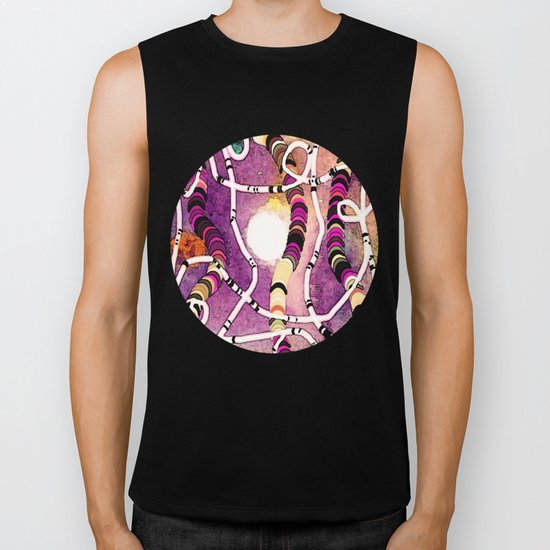 Glow Biker Tank