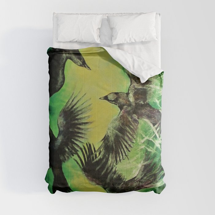A Murder of Crows Comforter