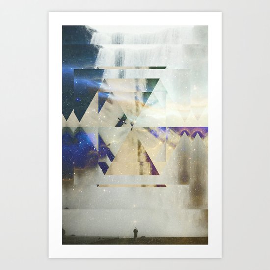 Fractions 01 Art Print