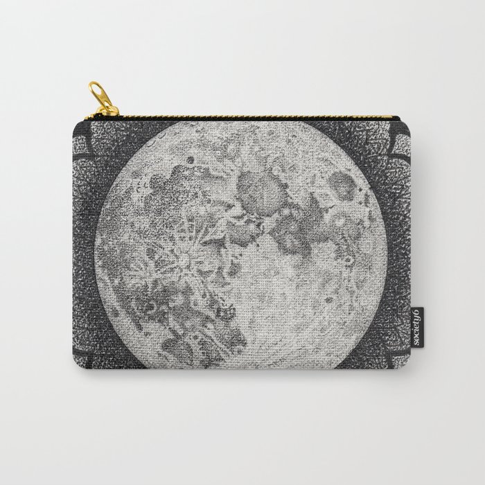 Snow Moon Carry-All Pouch
