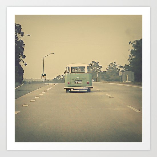 Hit The Road Art Print
