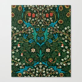 Tulip Pattern by William Morris (1834-1896) Canvas Print