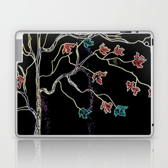 Glow Tree Laptop & iPad Skin
