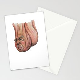 Donald Trump As A Scrotum Stationery Cards