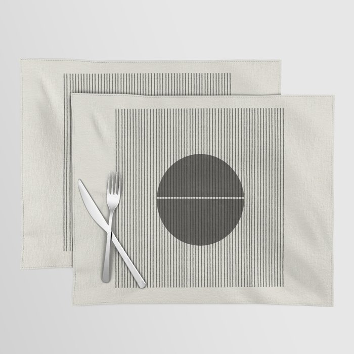 Minimalist Japandi Object No. 02 Placemat by The Miuus Studio Society6