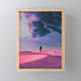 JUST LOOK UP Framed Mini Art Print