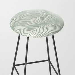 Optical Linework #14 Bar Stool