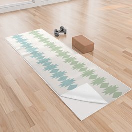 Geometric Southwestern Pattern XV Yoga Towel