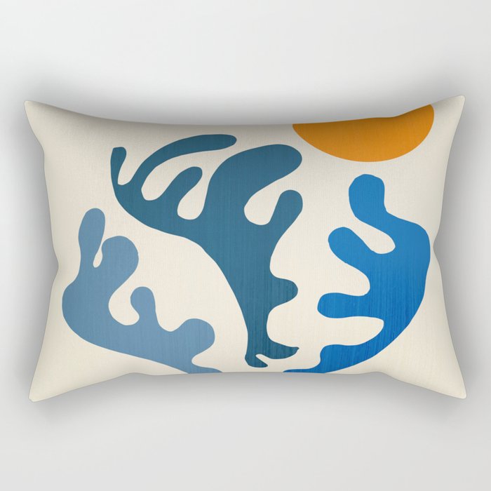 Dancing Sea Matisse Rectangular Pillow