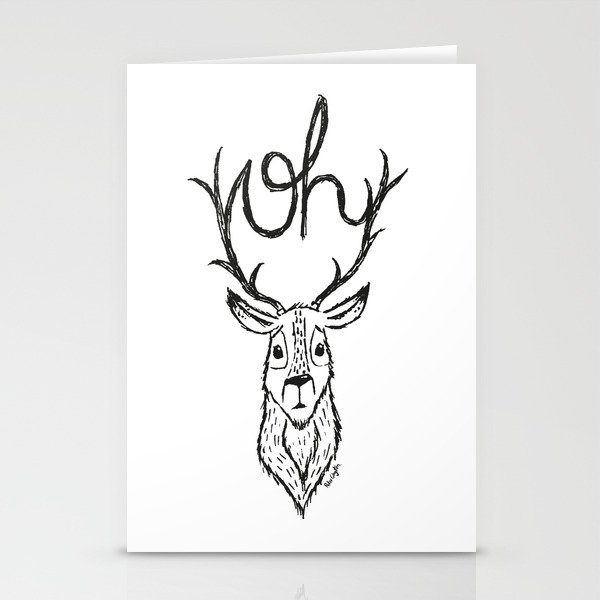Oh Deer Stationery Cards