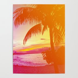 Tropical Dreamsicle Poster
