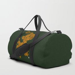 Yellow Dragon Duffle Bag