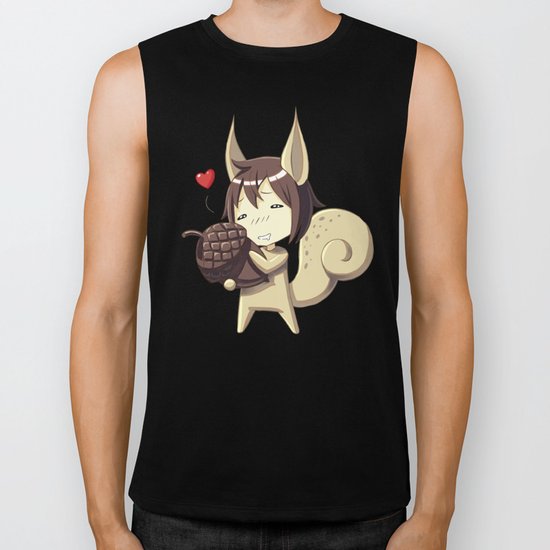 Squirrel Biker Tank